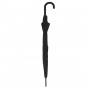 copy of umbrella cane alumiun/steel pvc transparent manual opening pvc black