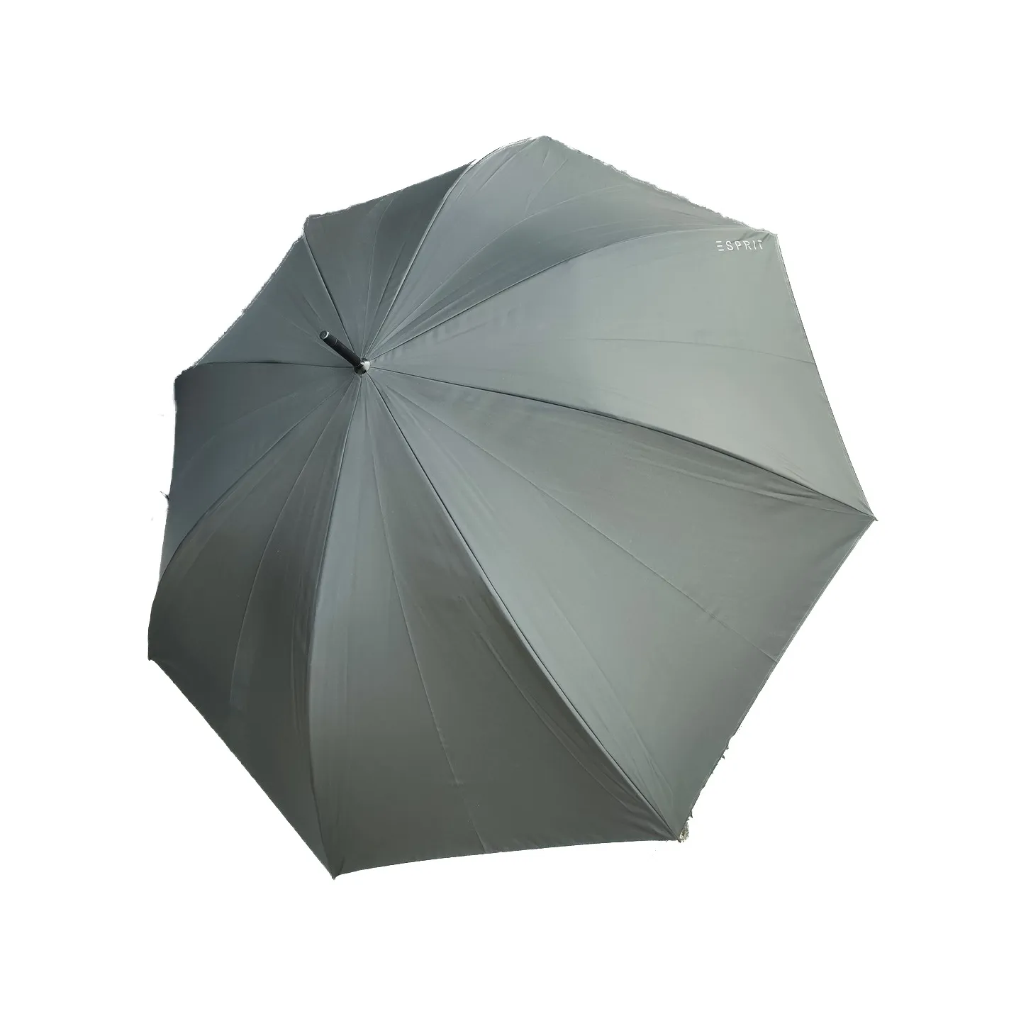 Parapluie Canne Long Semi Automatique  vert kaki   - Esprit Référence : 19895