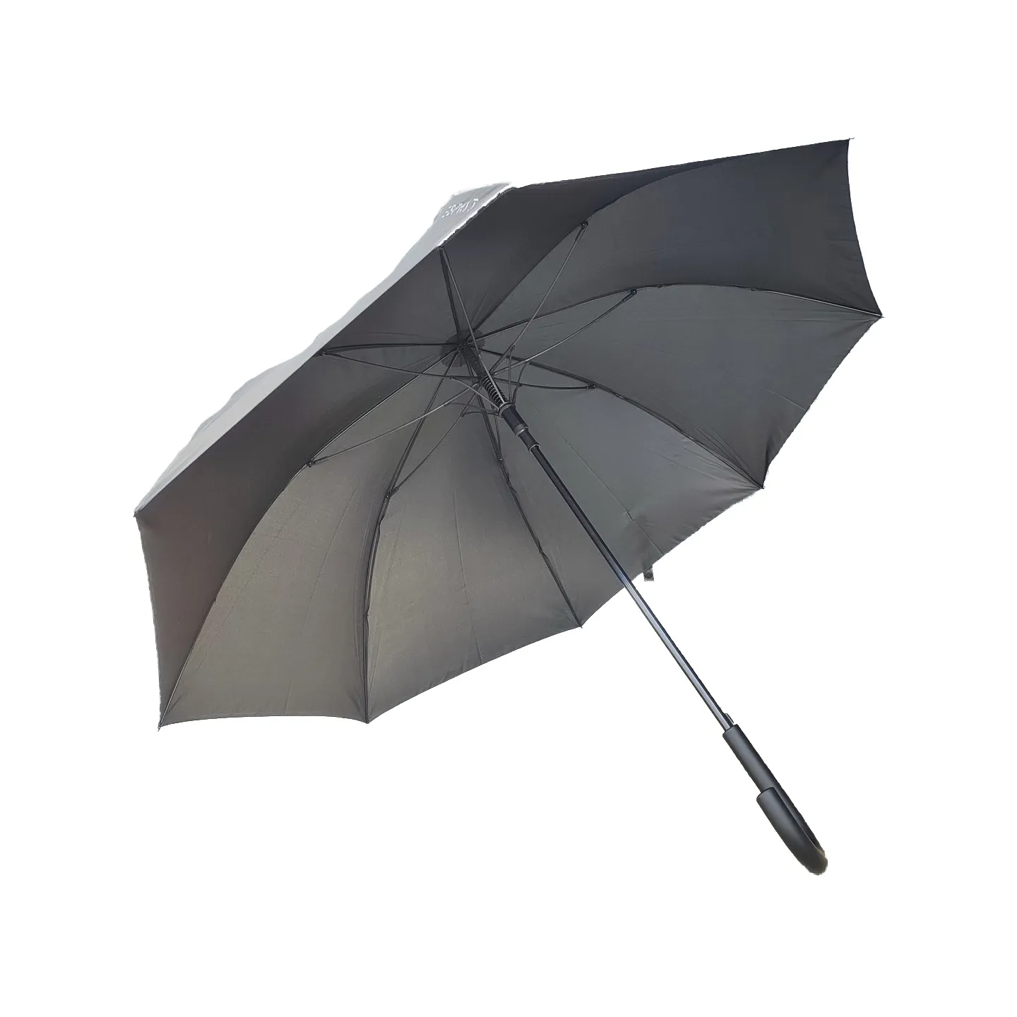 Parapluie Canne Long Semi Automatique  vert kaki   - Esprit Référence : 19895