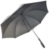 Parapluie Canne Long Semi Automatique blanc a motifs léopard noir et vert    - Esprit Référence : 19897