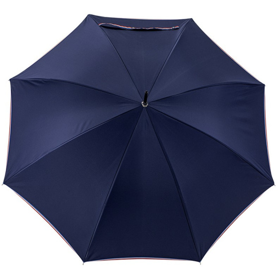 Navy Blue Leo Walking Stick Umbrella with Sailor Finish - Piganiol
