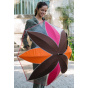 Women's Transparent Rosace Umbrella - Piganiol
