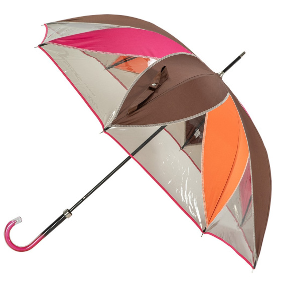 Women's Transparent Rosette Umbrella - Piganiol