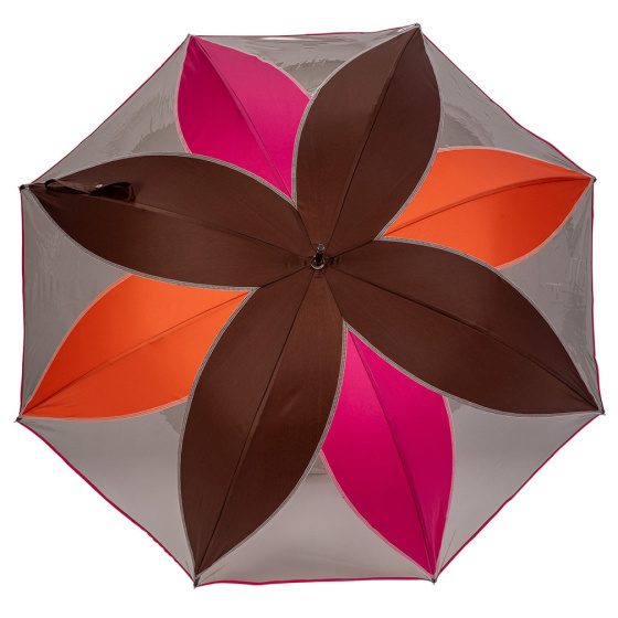 Women's Transparent Rosette Umbrella - Piganiol