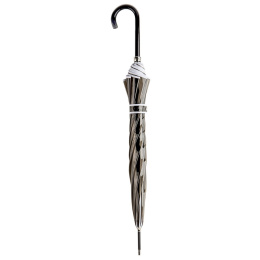 Transparent Smoked White Umbrella - Piganiol
