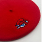 Official Paris 2024 Red Mascot Beret - Le Béret Français