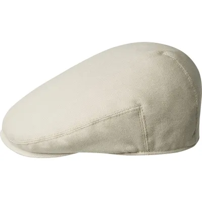 Flat Washed Cotton Cap Beige - Kangol - Reference: 19934| Chapellerie Traclet