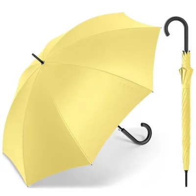 Parapluie Canne Long  Jaune Lemon - Esprit