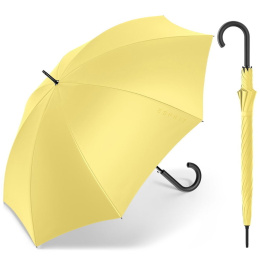 Long Walking Stick Umbrella Lemon Yellow - Esprit