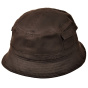 Brown Riverman Waxed Cotton Bucket Hat - Scippis