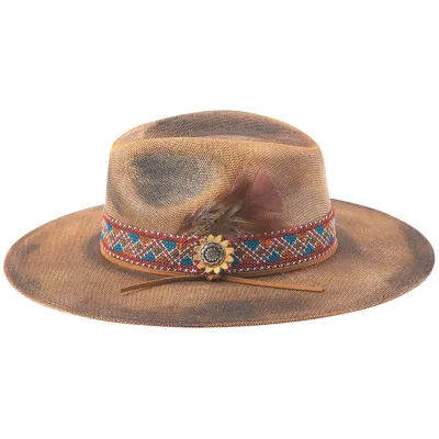 Chapeau Traveller Stuck With U Paille Naturelle - Bullhide Reference : 19940| Chapellerie Traclet