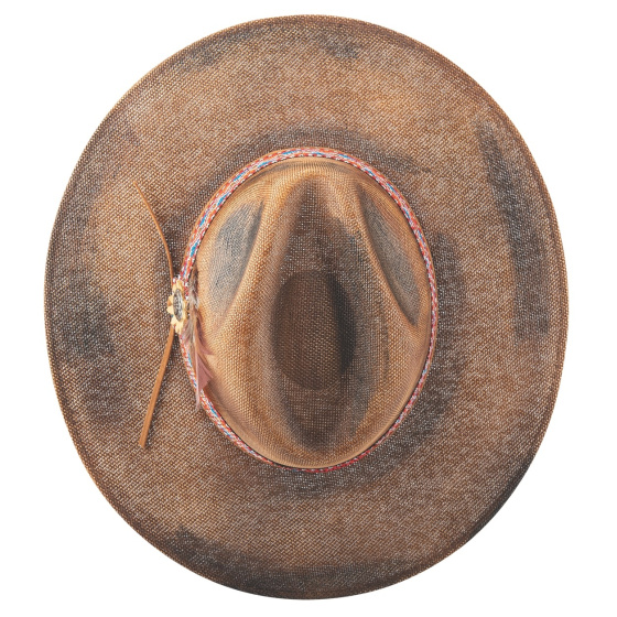 Chapeau Traveller Stuck With U Paille Naturelle - Bullhide Chapeau Traveller Stuck With U Paille Naturelle - Bullhide