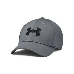 under armour grey cap with black logo