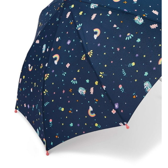 Navy Unicorn Kids Mini Umbrella - Esprit Navy Unicorn Kids Mini Umbrella - Esprit