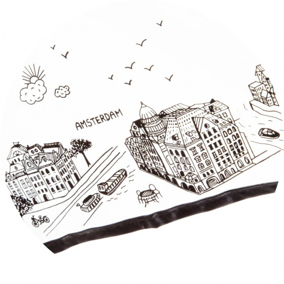 Kids' Clear Dome Umbrella with Jellyfish Print - Benetton