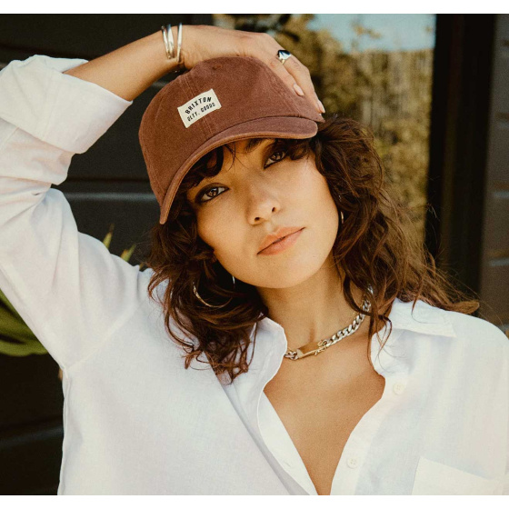 Brixton QLTY.GOOS brown cap