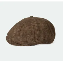 Brixton flat cap in brown and beige ref/19960