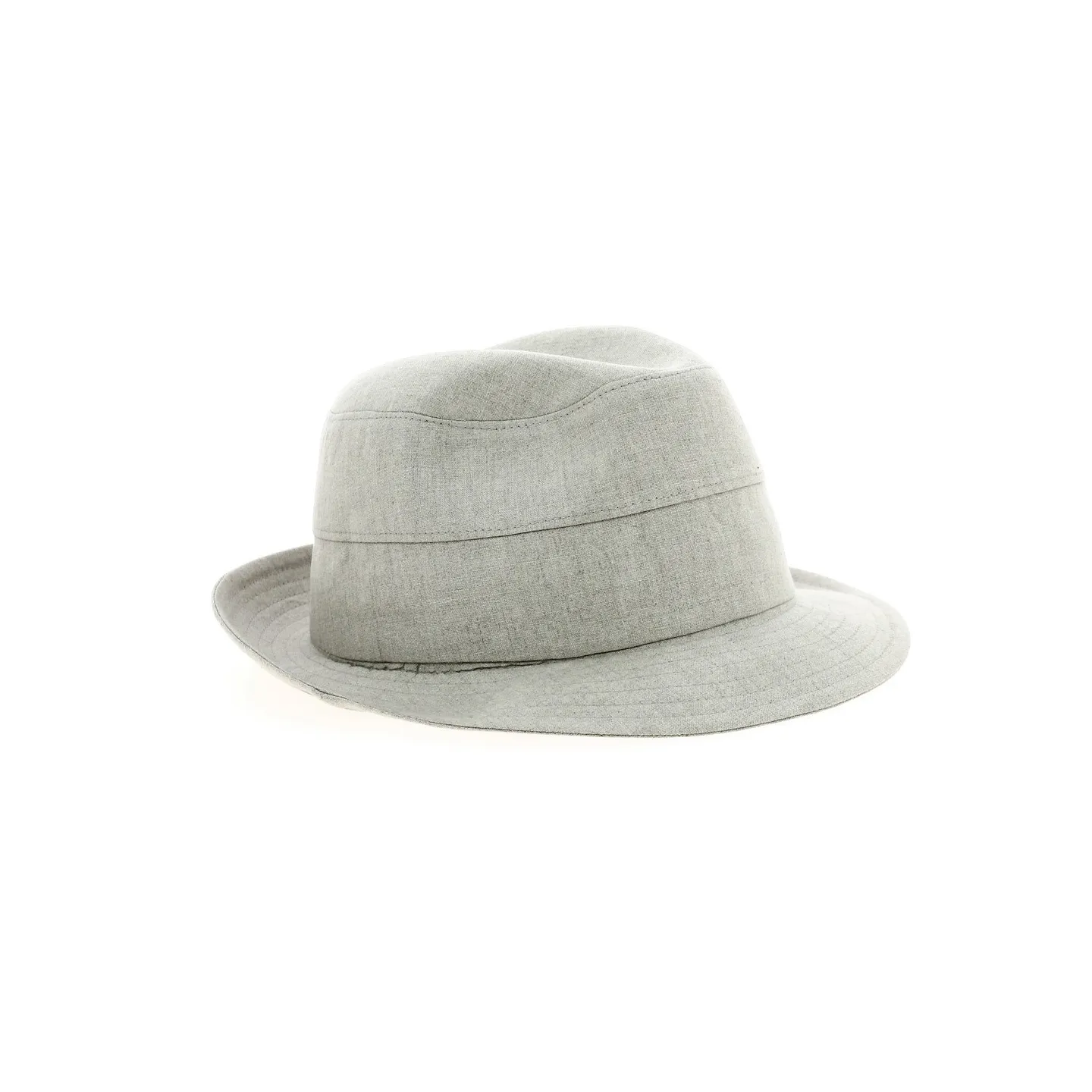 Chapeau Bob en Coton et Lin beige Traclet
