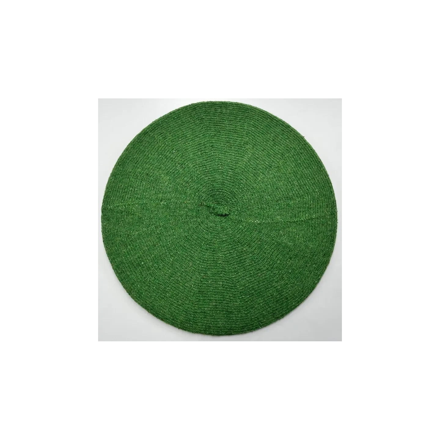 Béret Été Coton Soie & Lin Vert Cactus - Le Béret Français Reference : 19969| Chapellerie Traclet
