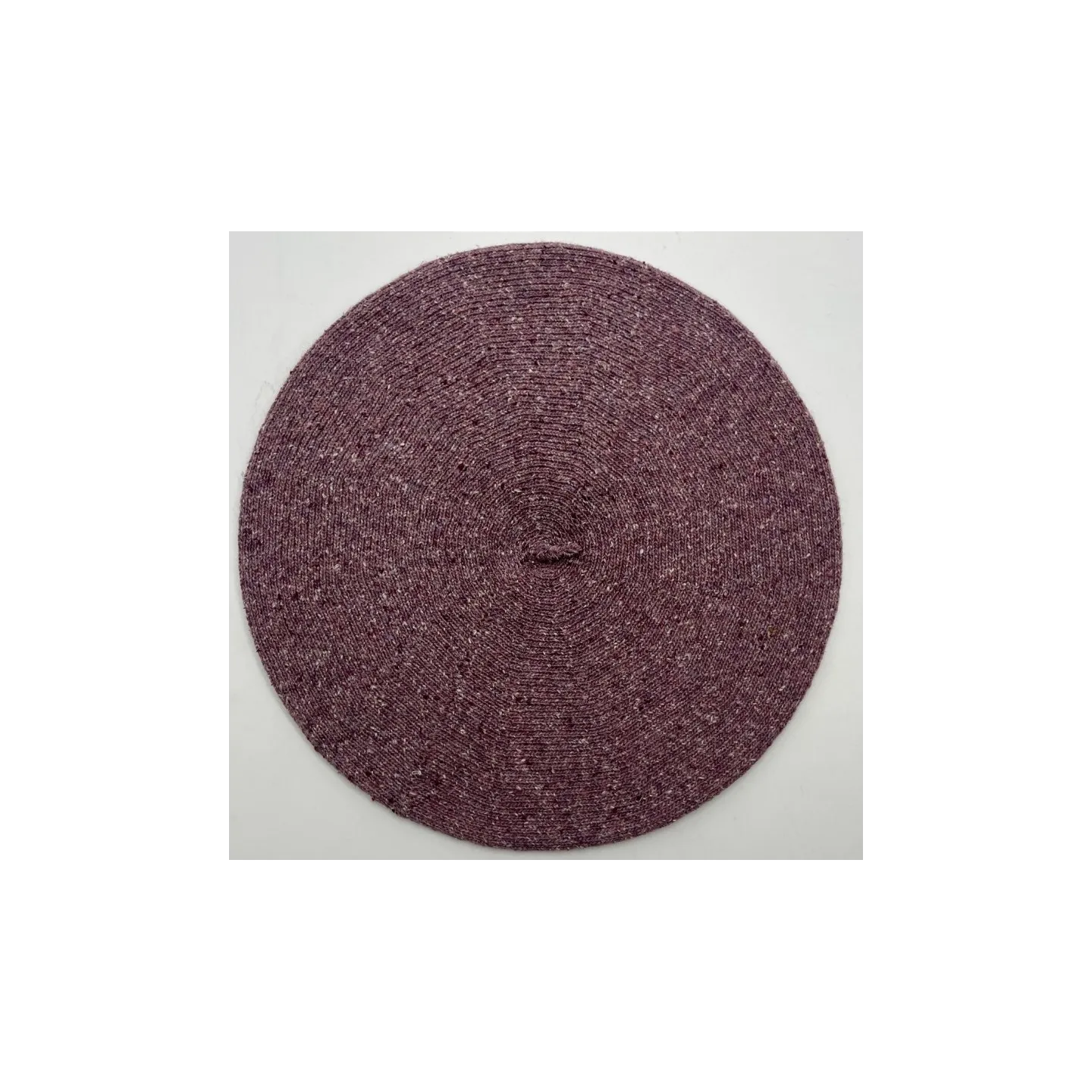 Béret Été Coton Soie & Lin Lavande - Le Béret Français  Reference : 19970| Chapellerie Traclet