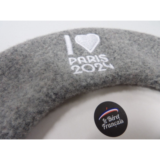 Béret Noir Officiel Olympiques Paris 2024 - Le Béret Français