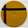 Béret Classique Rubans Jaune Moutarde - Le Béret Français  Reference : 19975| Chapellerie Traclet