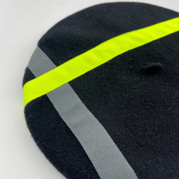 Classic Black Ribbon Beret - Le Béret Français