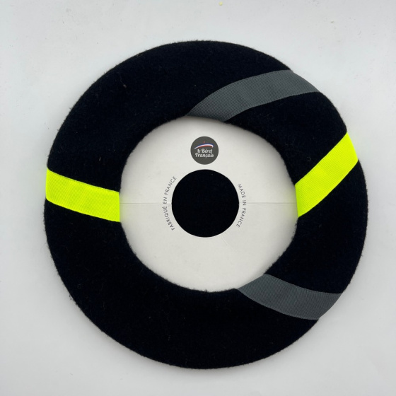 Béret Classique Rubans Noir - Le Béret Français