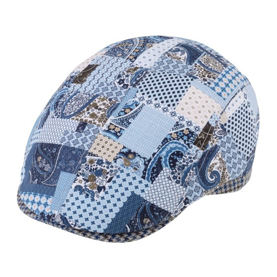 Alvize Flat Cap with Paisley Pattern - Traclet