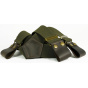 Leather Strap Y-Shape Commando Suspenders Made in France