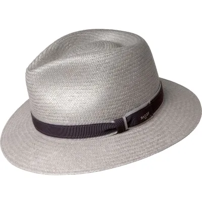 Chapeau Panama Traveller Brooks Gris - Bailey