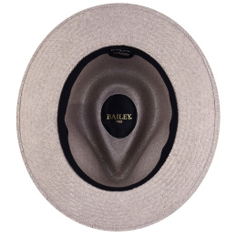 Grey Panama Traveller Brooks Hat - Bailey
