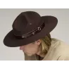 Chapeau Scout Montana Feutre Laine Marron - Bailey  Reference : 20007| Chapellerie Traclet