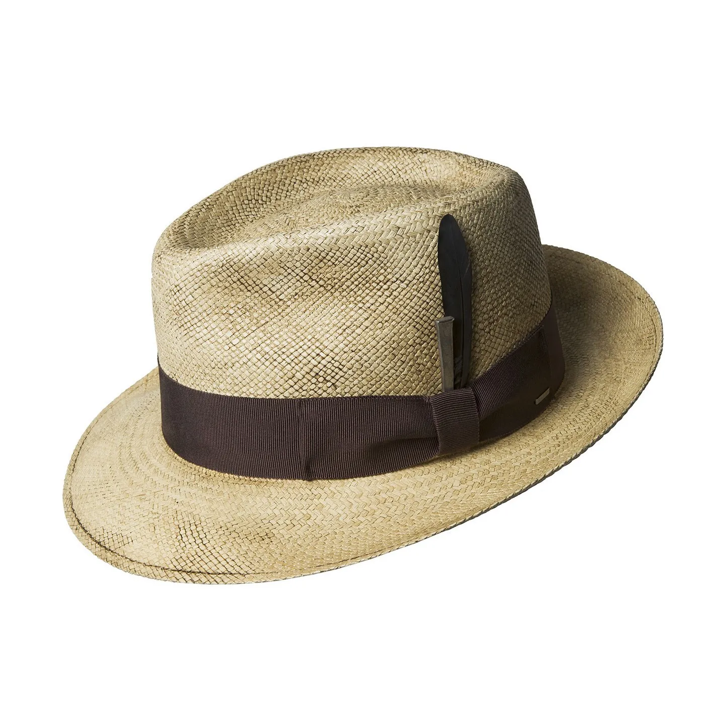 Chapeau Fedora Tessier Panama Naturel vieilli - Bailey