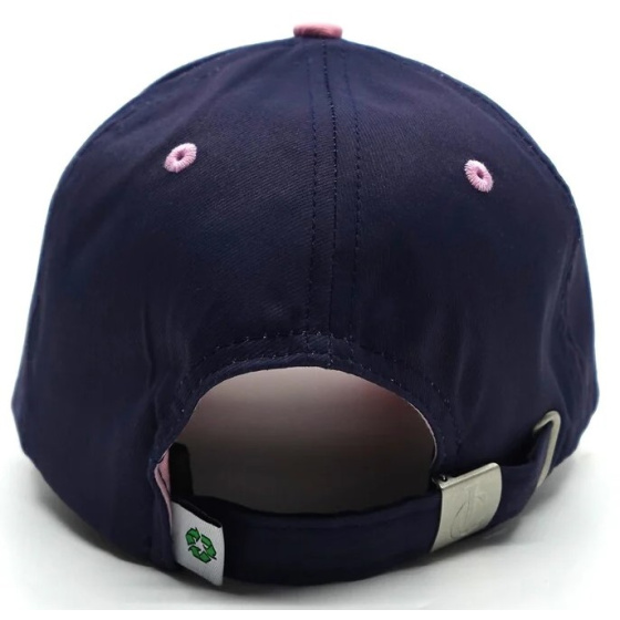 Casquette Baseball Polyester Recyclé Bleu - Le chapoté