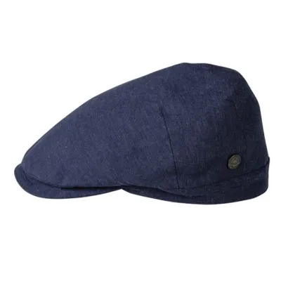 Sander Denim Flat Cap - MTM Reference: 2495 | Traclet Hat Shop