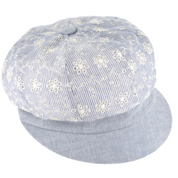 Gavroche Blue Anemone Cap - Traclet