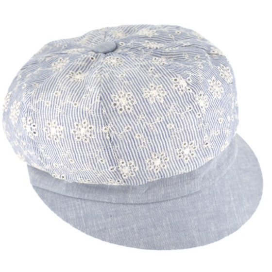 Gavroche Blue Anemone Cap - Traclet