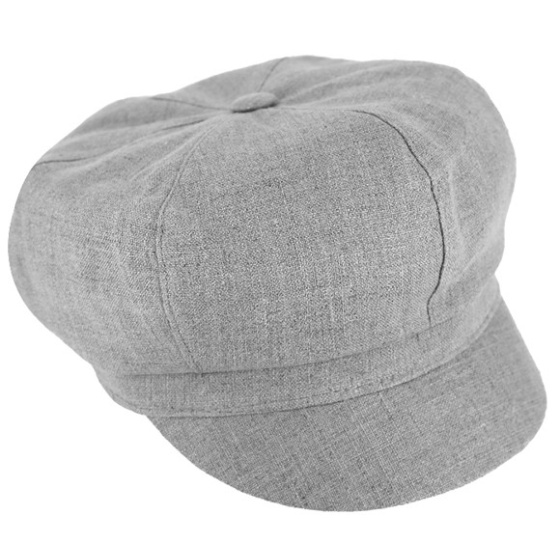 Casquette Gavroche Costanza Lin Grise - Traclet