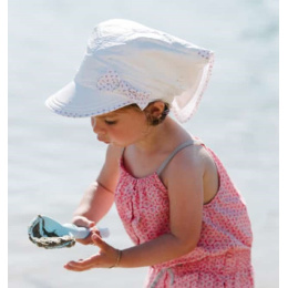Baby Cap "Chloé" Bandana UV Protection Red - Soway