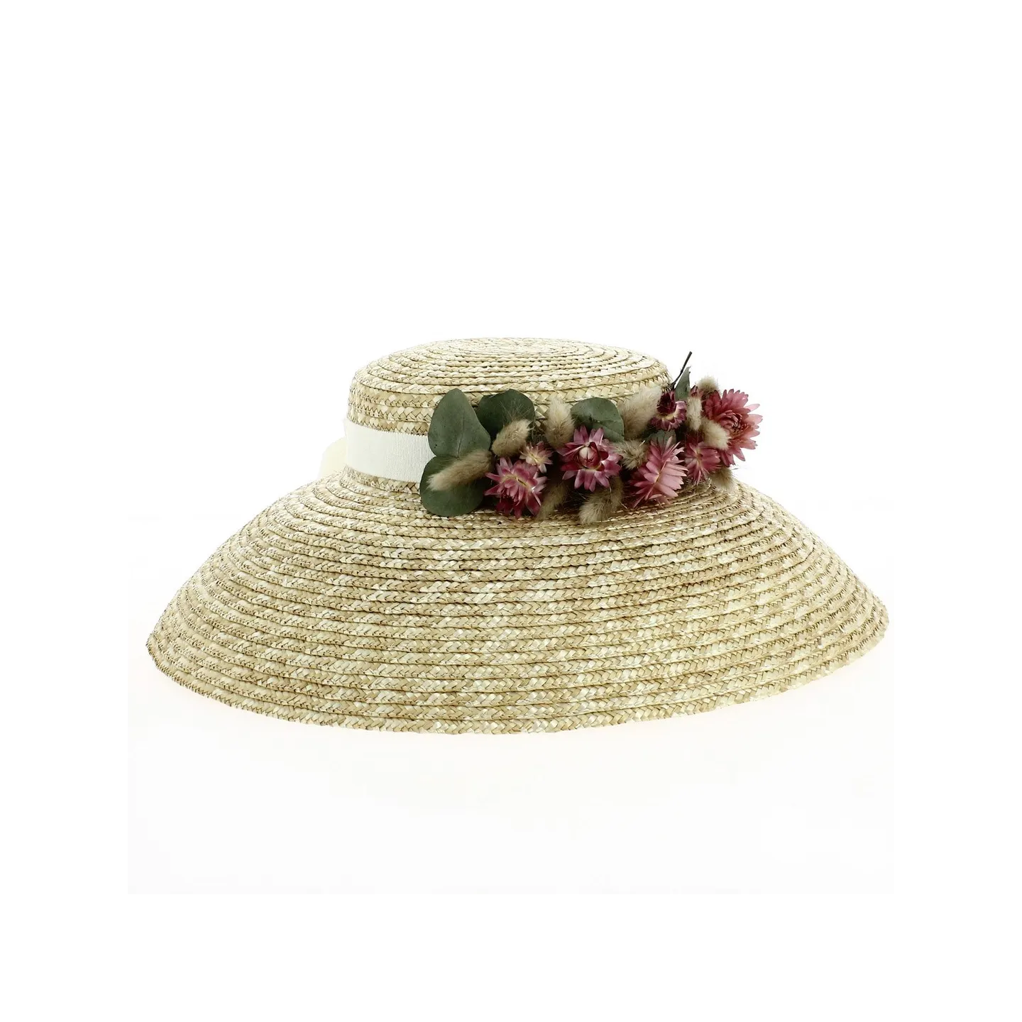 Chapeau abat jour Français Paille Naturelle - Traclet - Traclet Reference : 19868 | Chapellerie Traclet