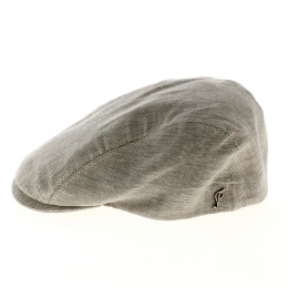 Flat Cap Linen Leon Flechet Made In France UPF 40+