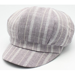 Daniela Taupe Newsboy Cap - Traclet