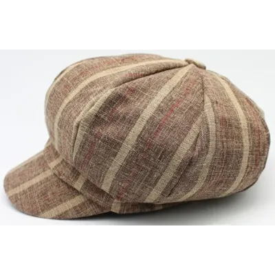 Brown Daniela Newsboy Cap - Traclet ref 20079 traclet hat shop