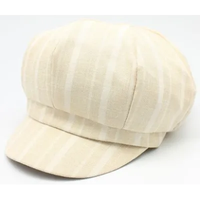 Daniela Beige Newsboy Cap - Traclet ref 20080 traclet hat shop
