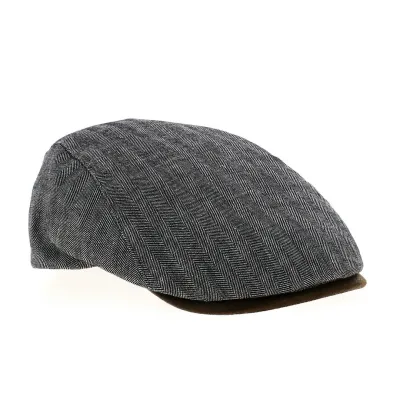 Gray chevron flat cap Nice - ref 20088