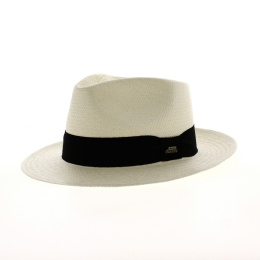 Classic Bleached Panama Fedora Hat - Traclet