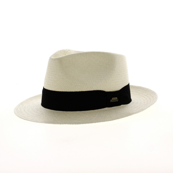 Chapeau Fédora Classico Panama Blanchi - Traclet