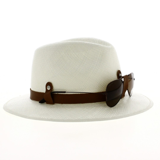 Panama Hat Antibes with sunglasses Panama Hat Antibes with sunglasses