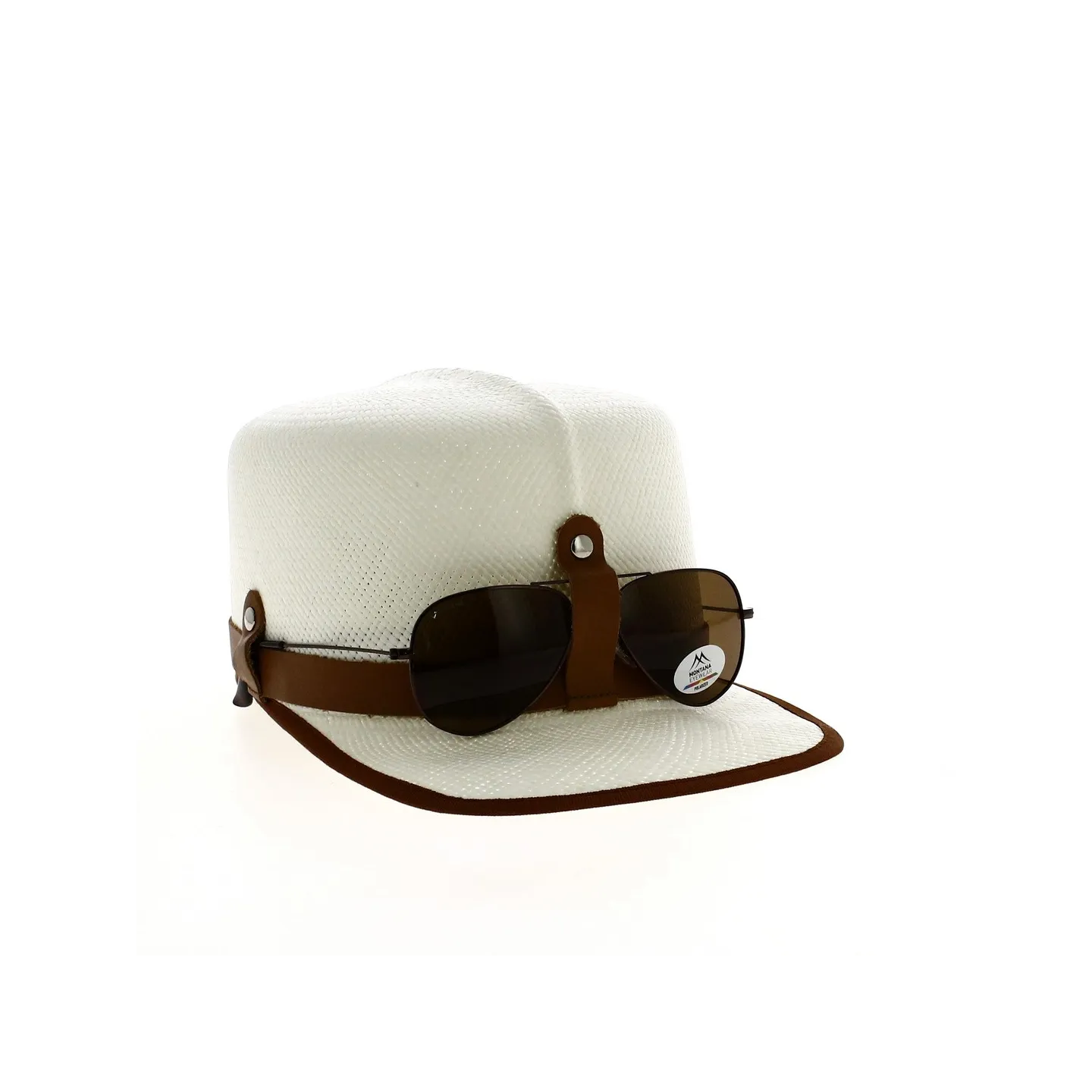 Arles Panama Cap with Sunglasses